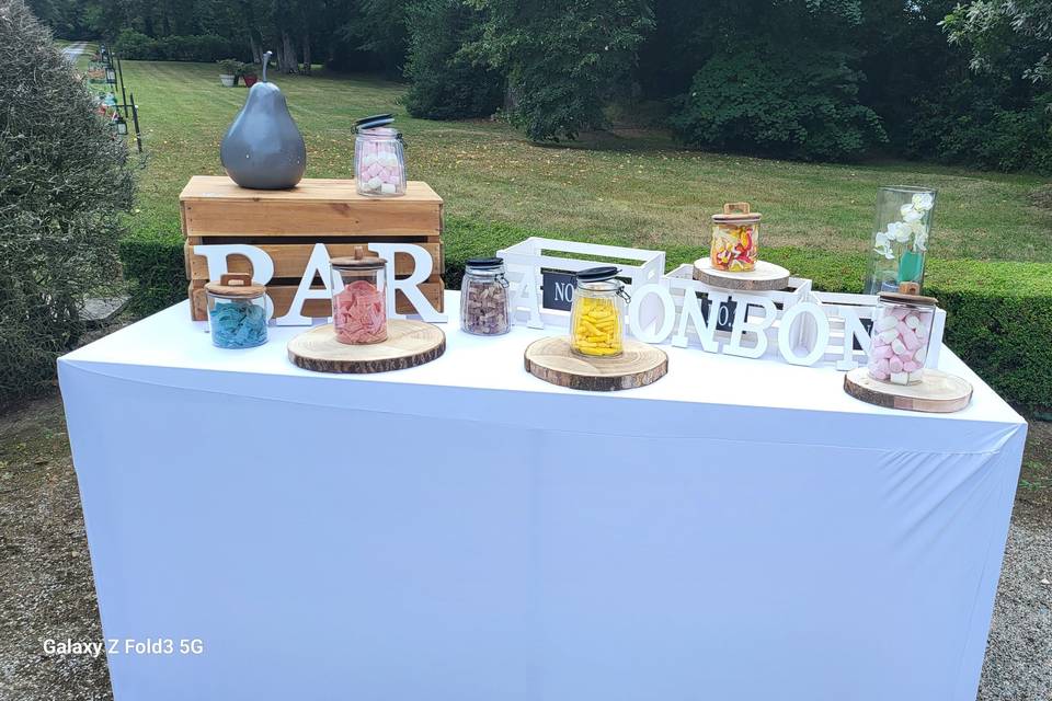 Bar à bonbons