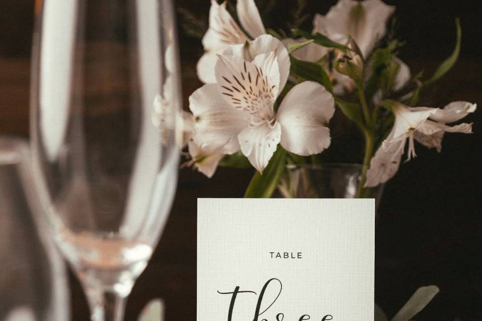 Table invités