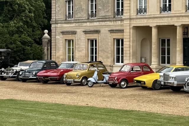 Reunion de voitures anciennes