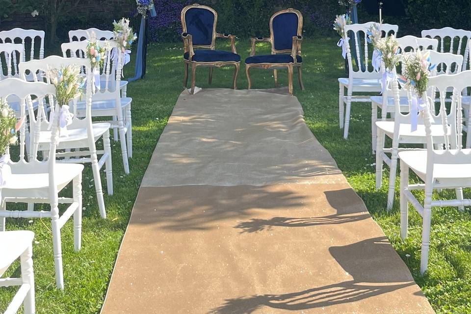 Jardin cérémonie laïque