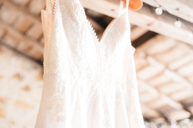 Détail couture & lumière douce