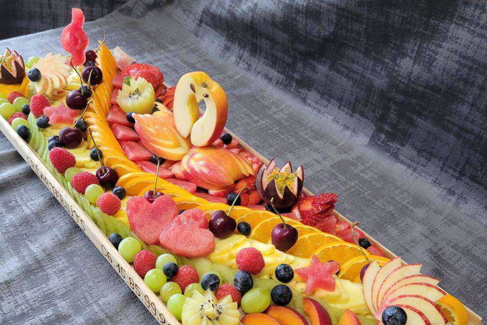 Planche de fruits