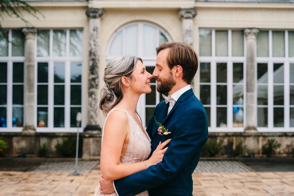 Mariage sous la pluie