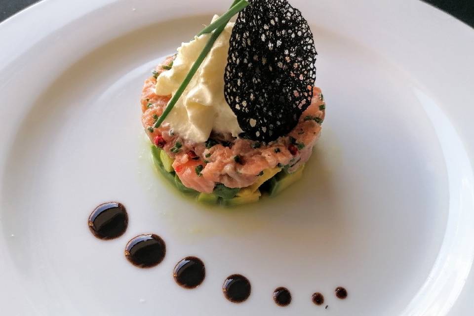 Tartare saumon avocat