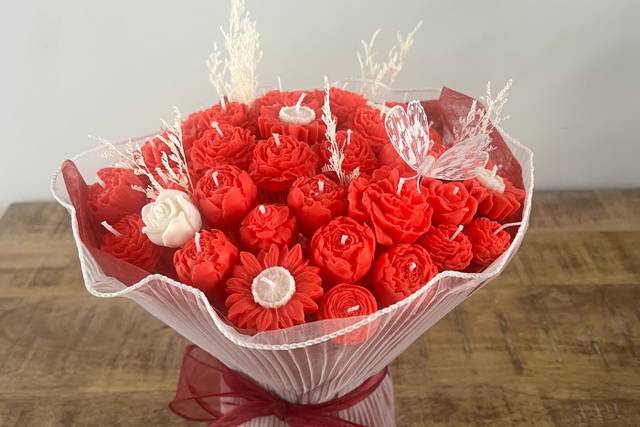 Bouquet rouge amour