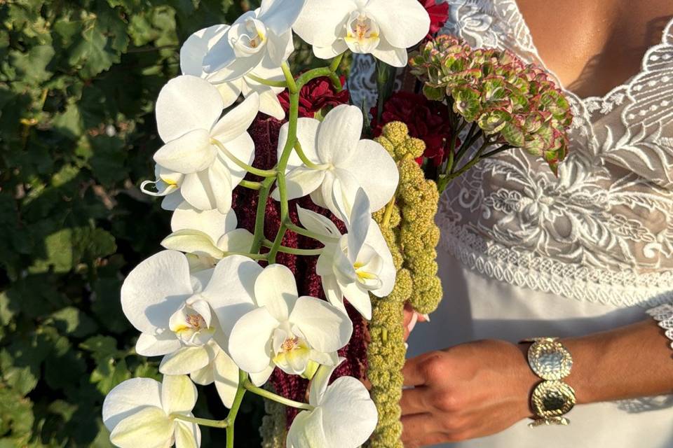 Bouquet cascade
