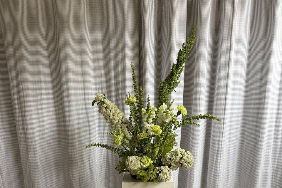 Compo florale bienvenue