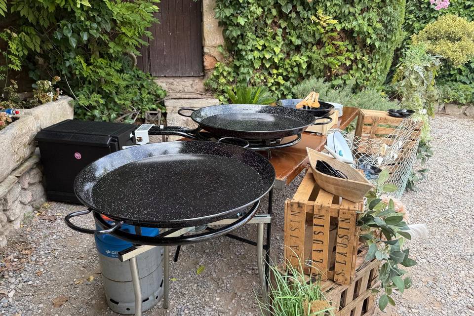 Paellas traditionnelles