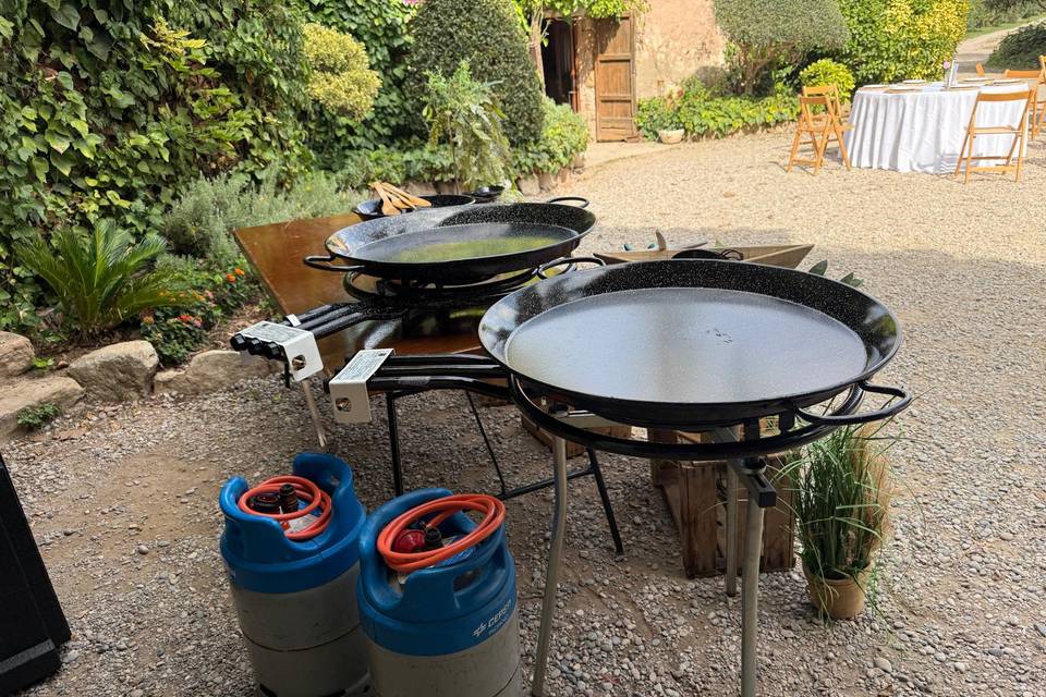 Catering spécialisé en paellas traditionnelles