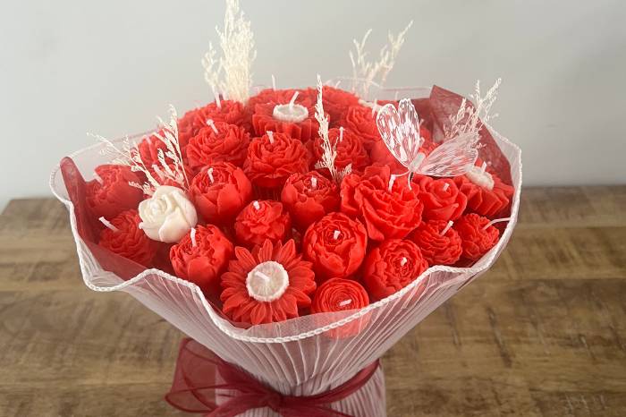 Bouquet rouge amour