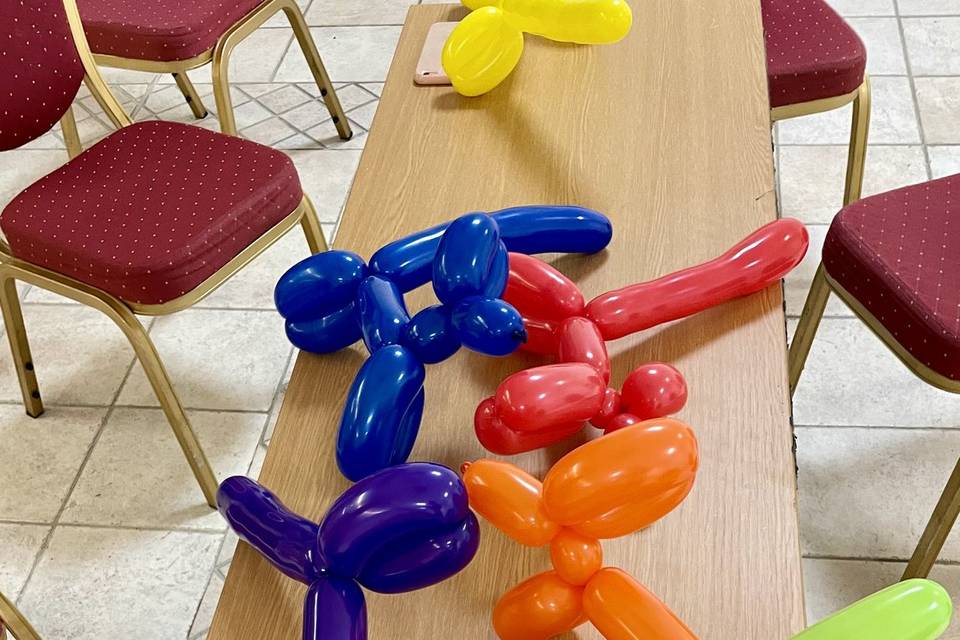 Ballons sculptés