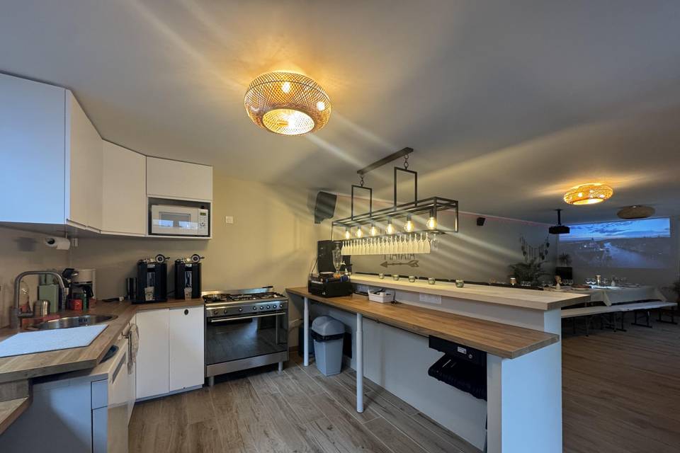 Cuisine avec chambre froide