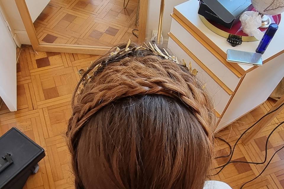 Mariage marié 1 ère coiffure