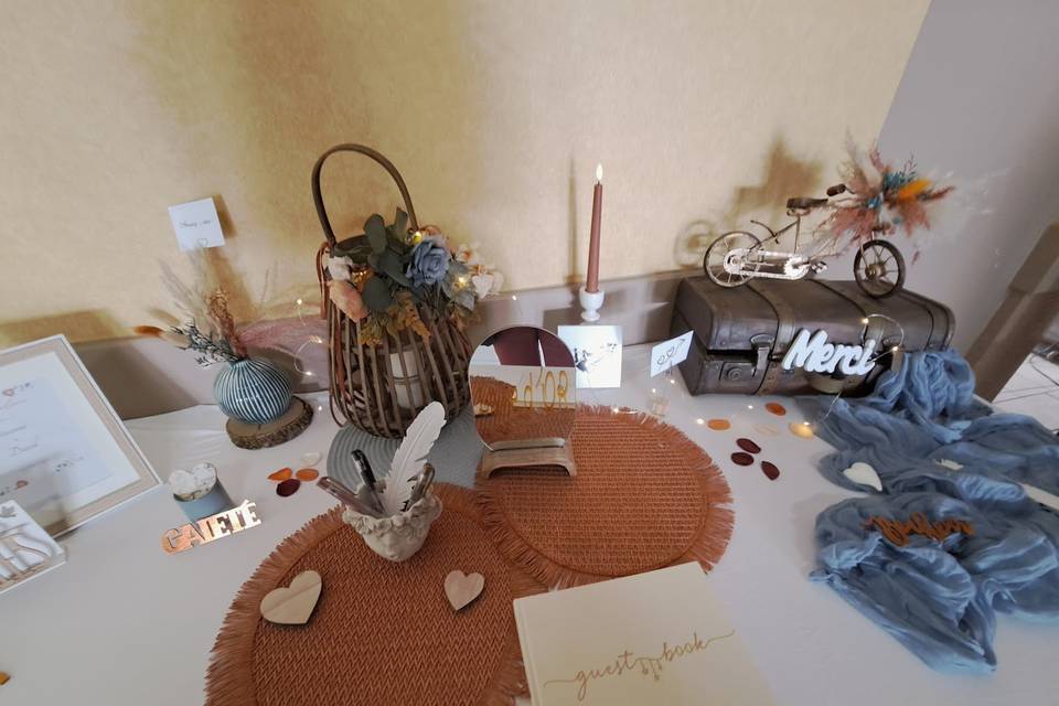 Mariage coloré