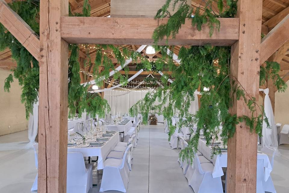 Mariage vert sauge