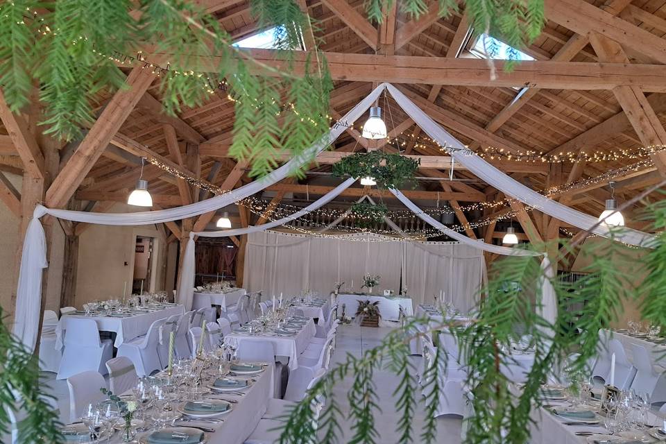 Mariage vert sauge