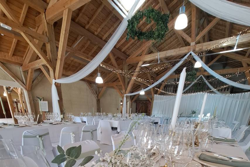 Mariage vert sauge