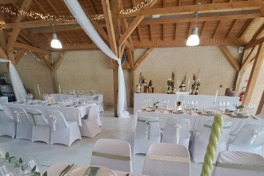 Mariage vert sauge