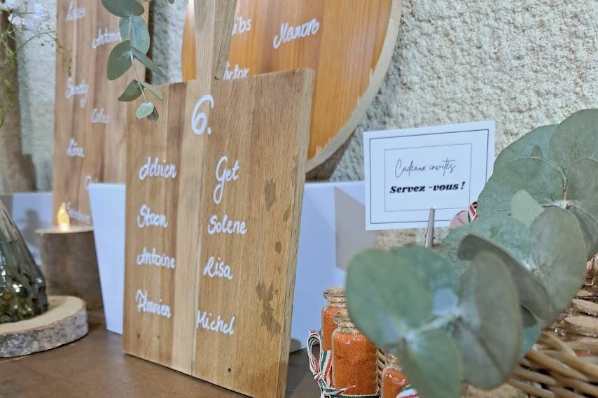 Mariage vert sauge