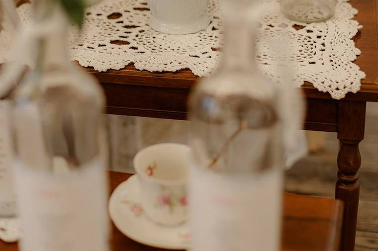 Mariage rétro chic E § L
