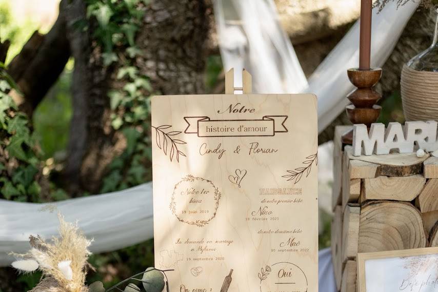 Mariage bohème Mocha