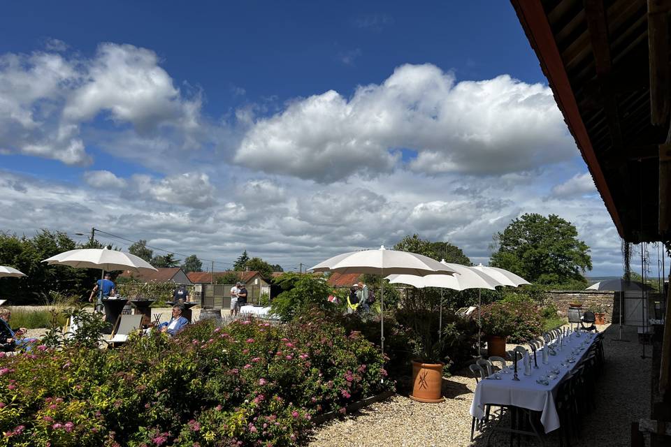 Cour du jardin brunch