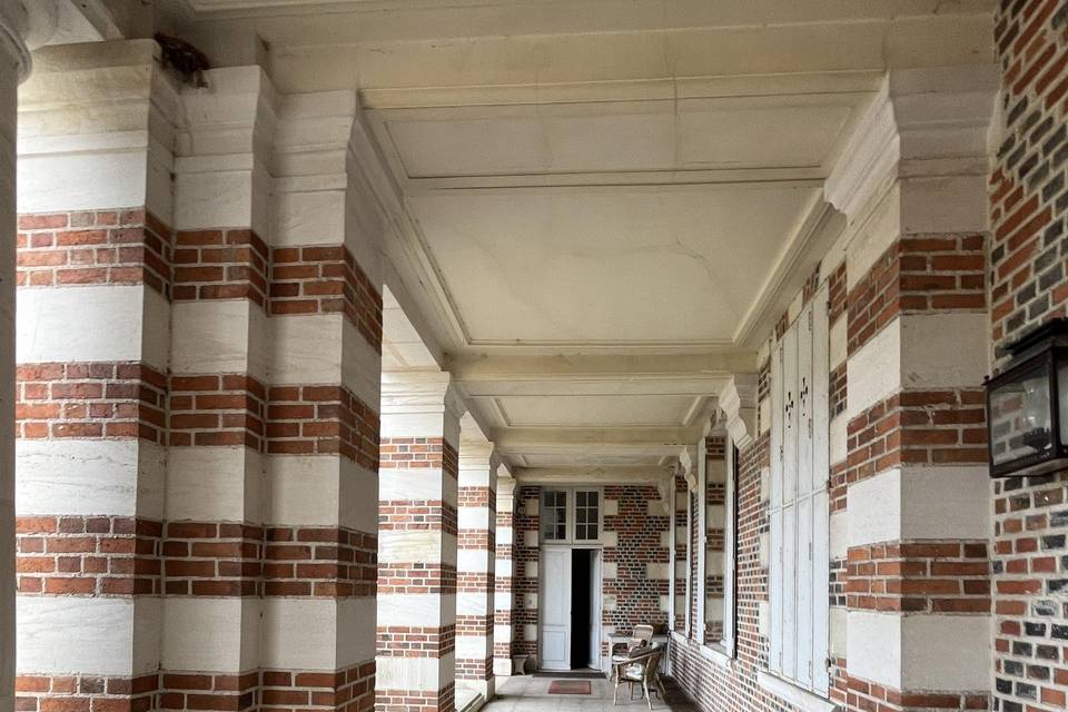 La galerie à colonnes