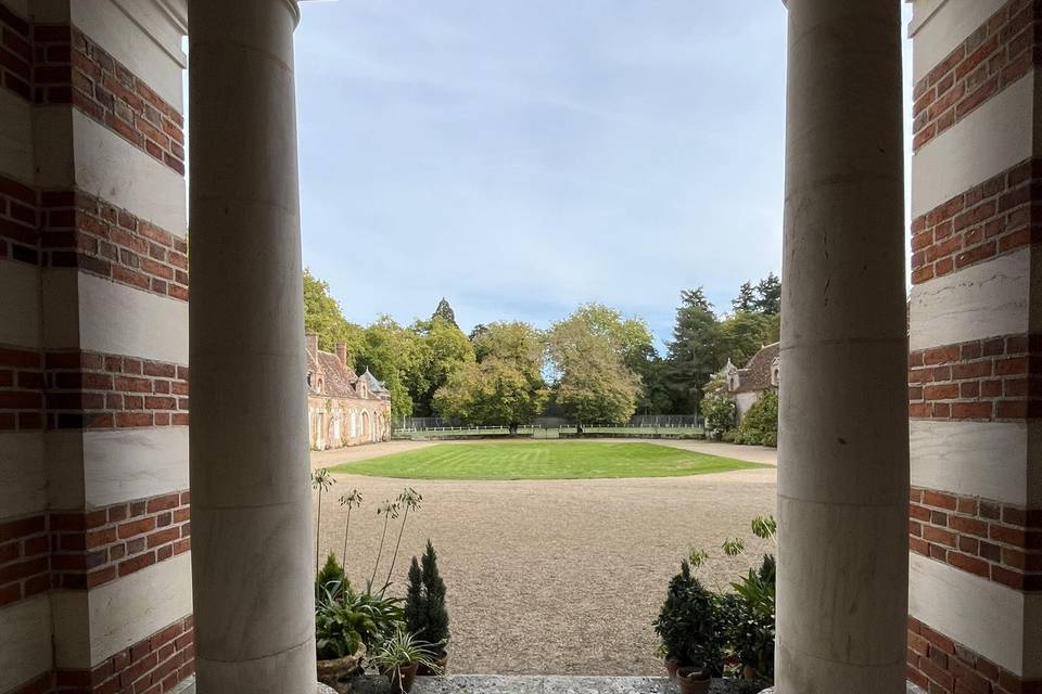 La cour d'honneur