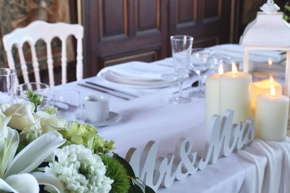 La table d'honneur