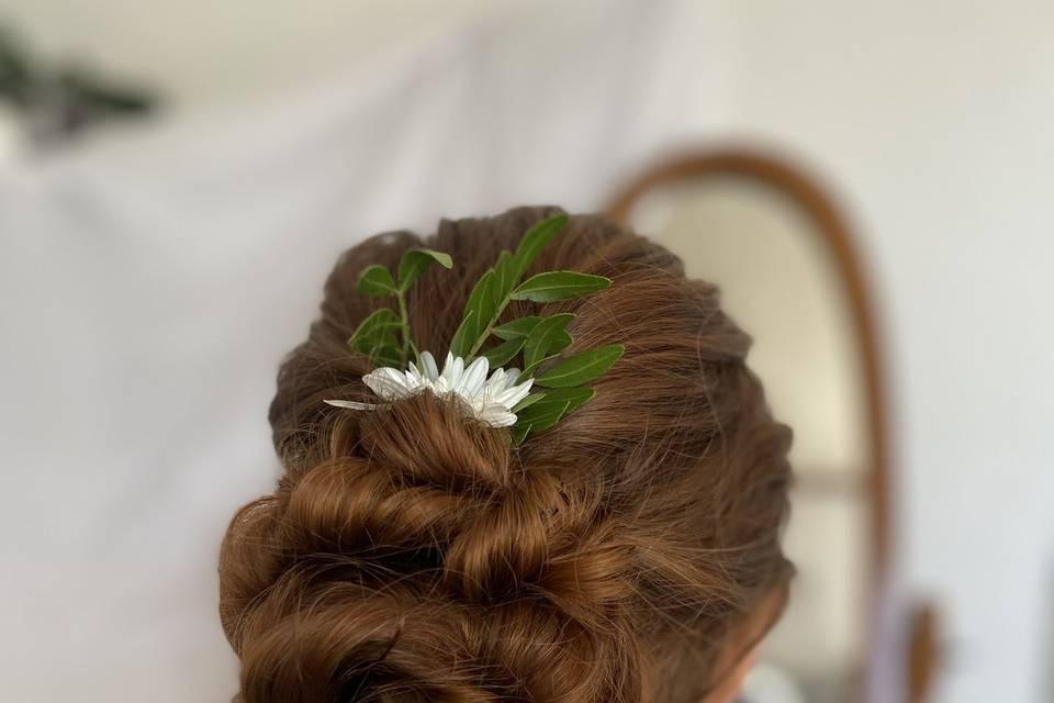 Chignon invitée