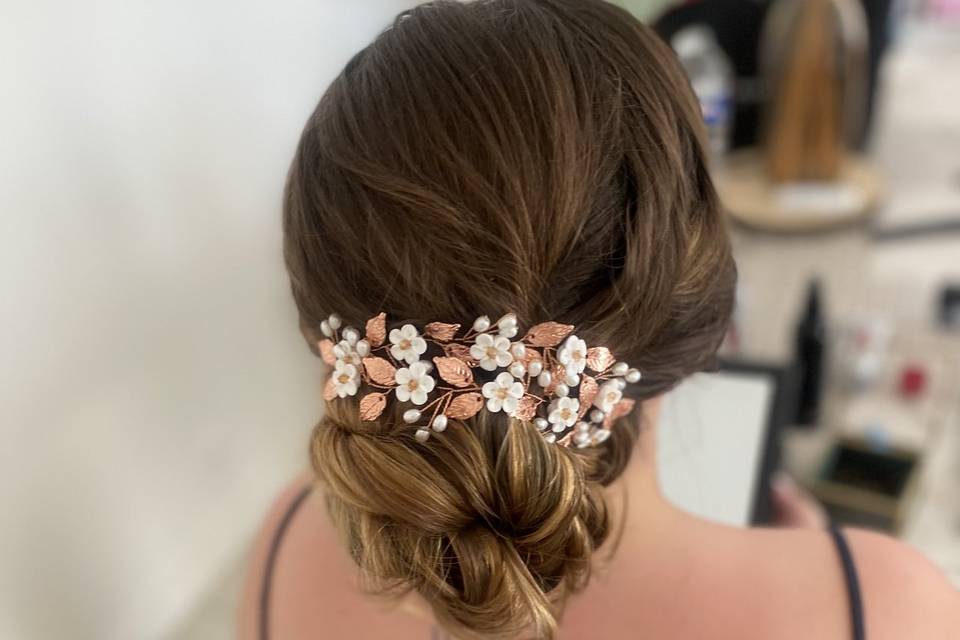 Chignon mariée