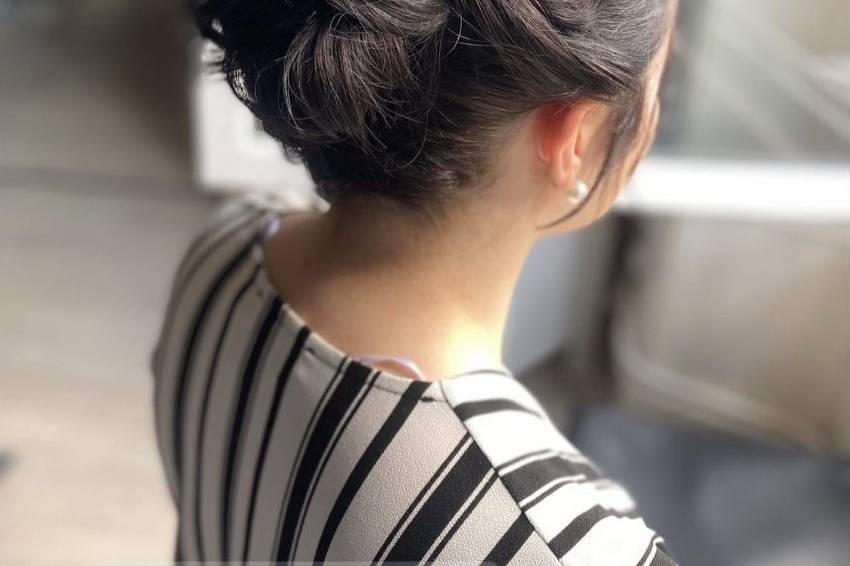 Chignon invitée