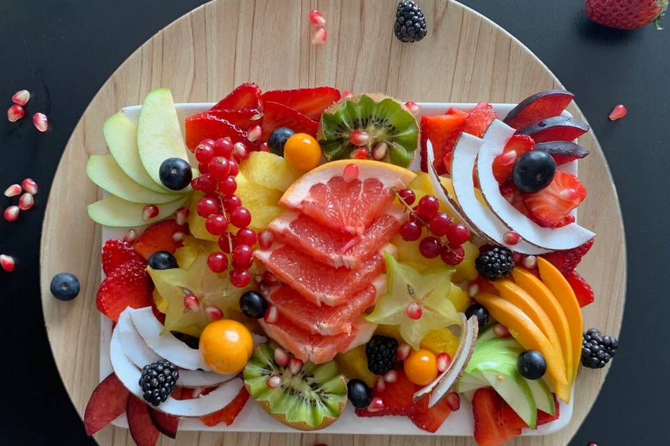 Le panier de fruit