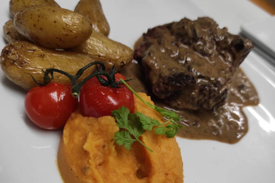 Filet de boeuf sauce pleurotes