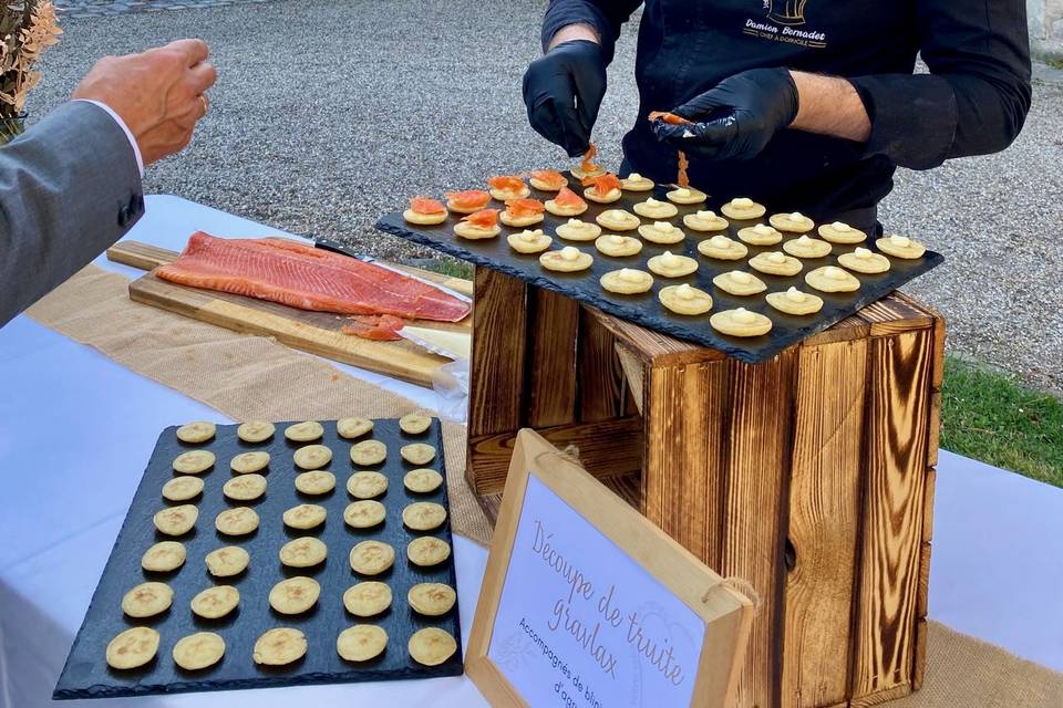 Atelier truite gravlax
