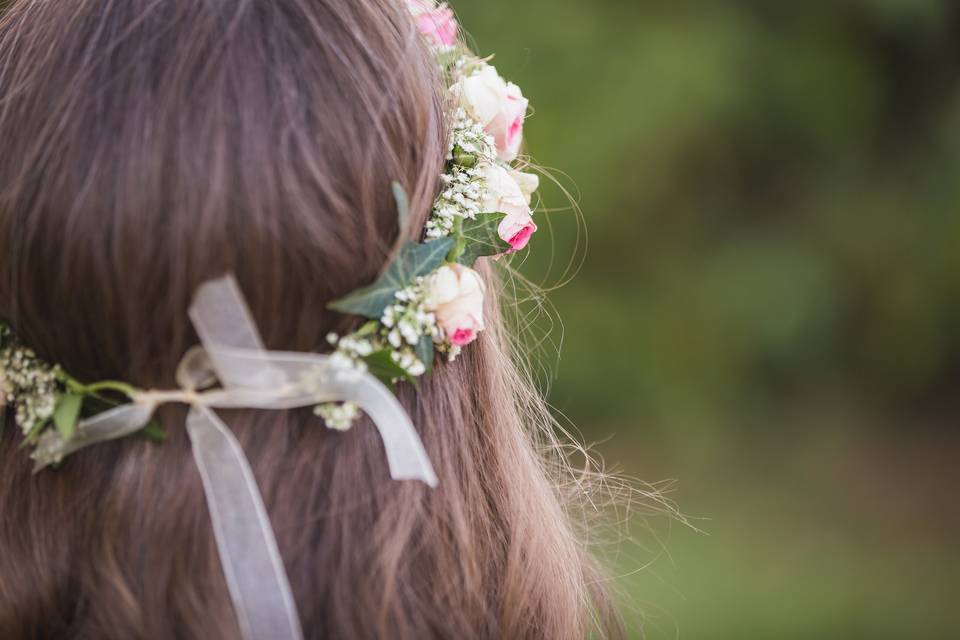 Détails de la coiffure