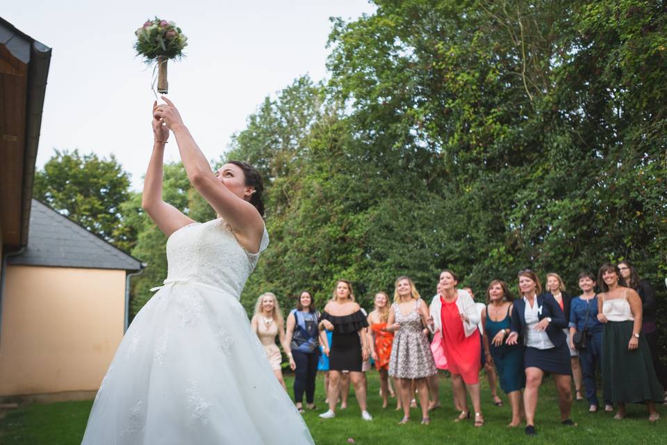 Lancer de bouquet