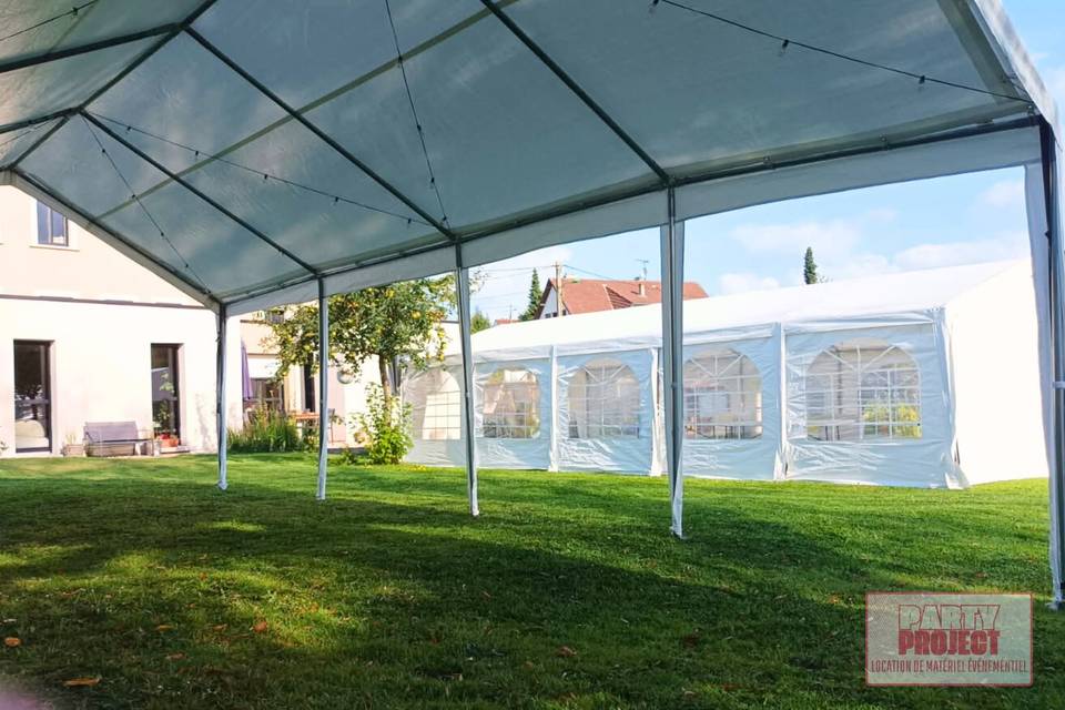 Tentes 4x8m