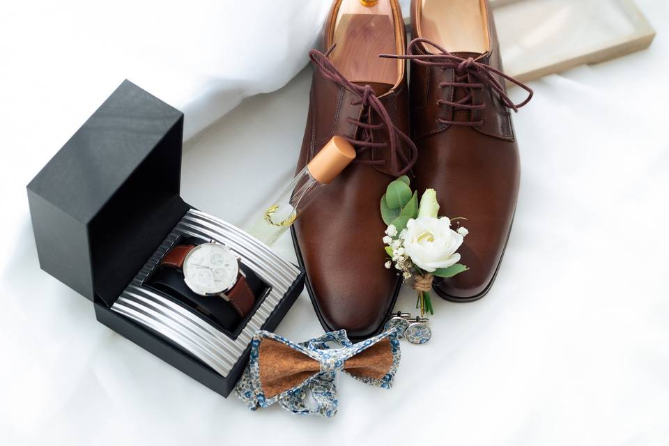 Accessoires du marié
