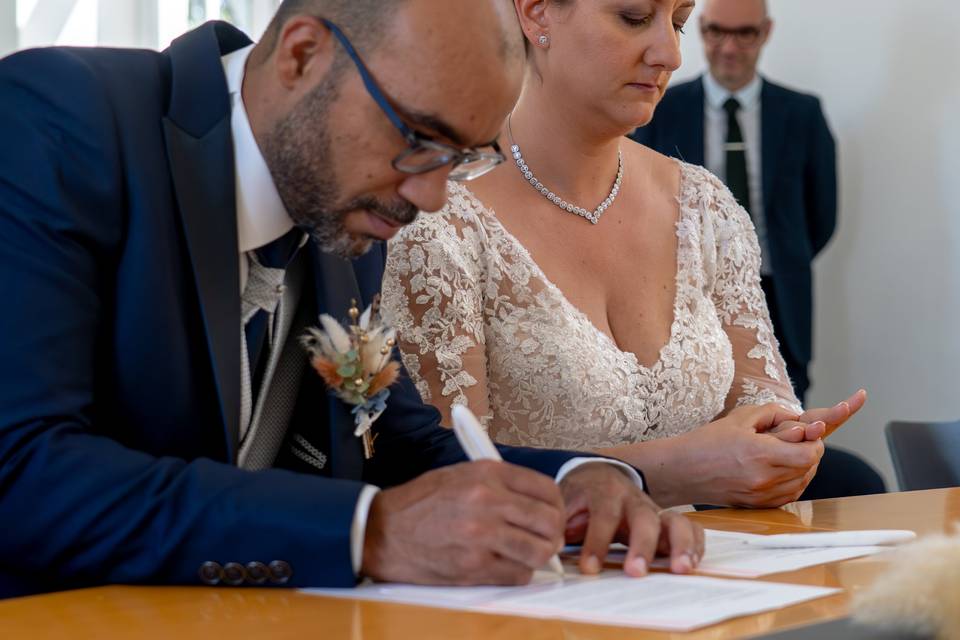 Signature Cérémonie Civil