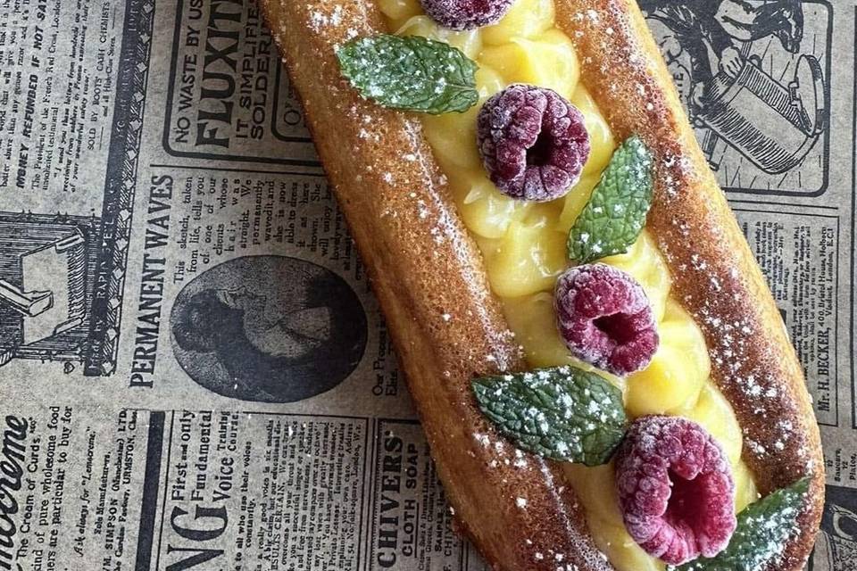 Gateau citron menthe