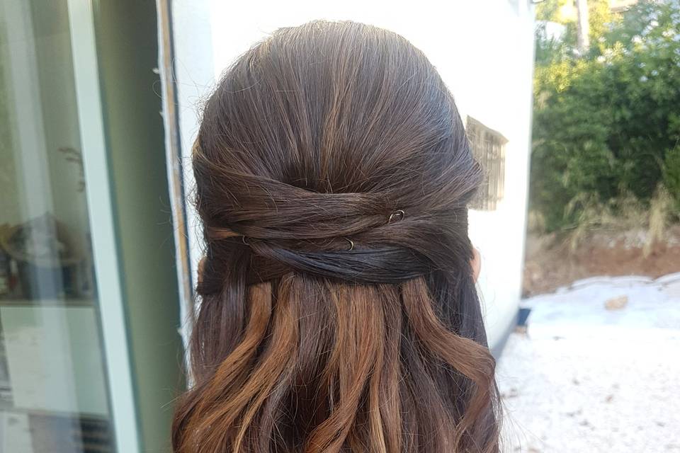 Chignon flou