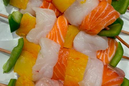 Brochette de poisson