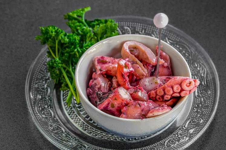 Salade de poulpe