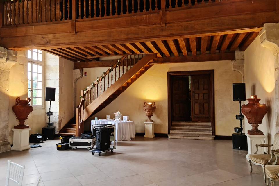 Prestation Mariage château