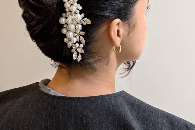 Chignon banane