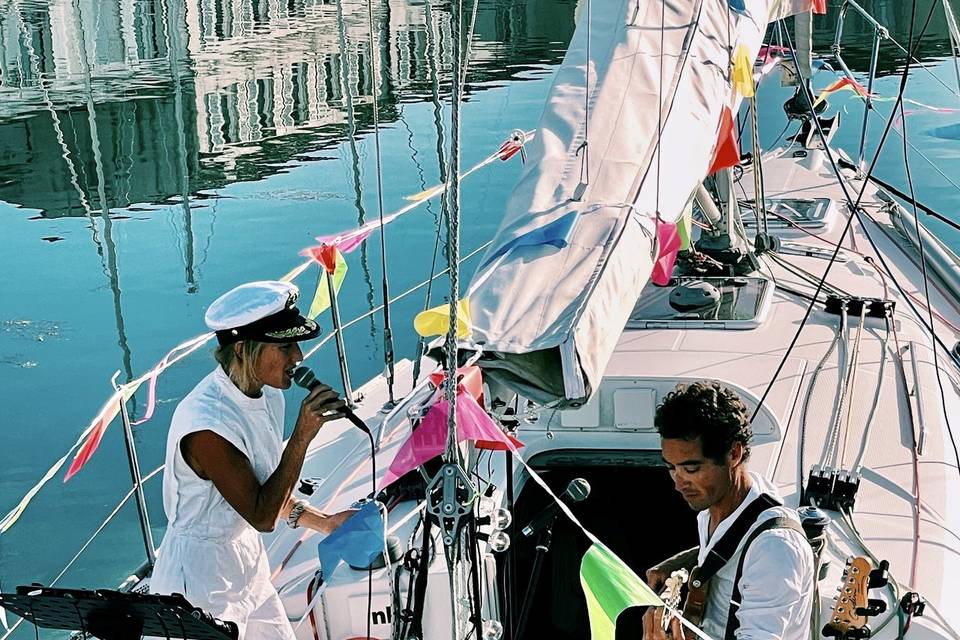 Mariage en bateau