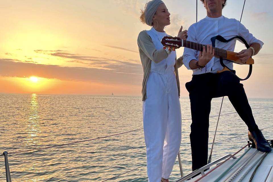 Mariage en mer