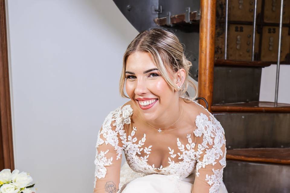 Maquillage mariée nude