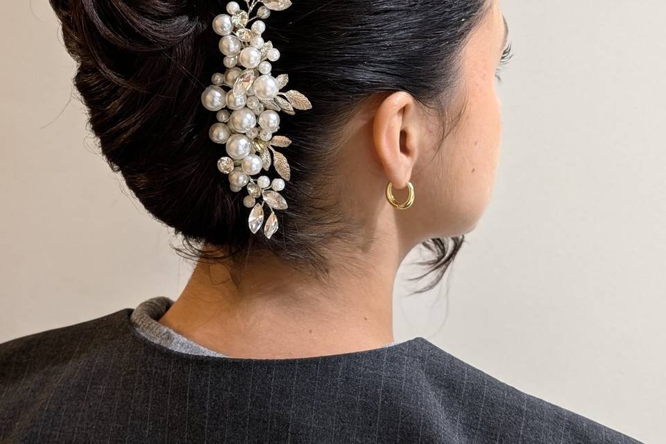 Chignon banane